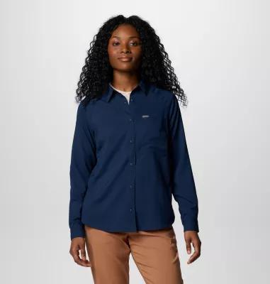 Columbia Women s Anytime Lite Long Sleeve Shirt- Product Image