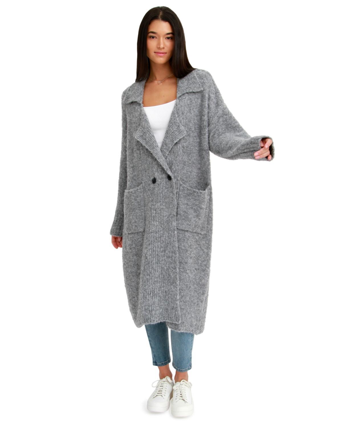 Women Belle & Bloom Born To Run Sustainable Sweater Coat Product Image