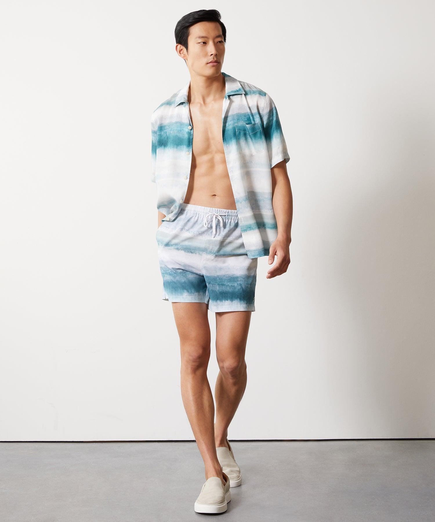 5" Montauk Swim Short in Watercolor Ombre Product Image