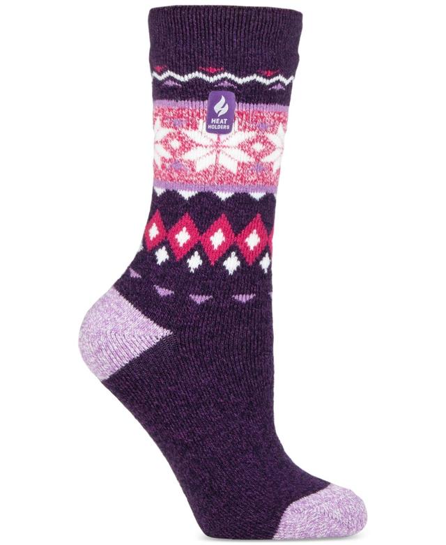 Heat Holders Womens Lite Melissa Fairisle Crew Socks Product Image