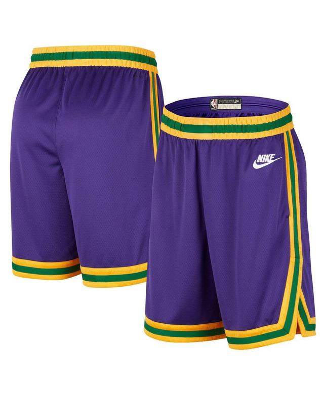 Mens Nike Purple Utah Jazz 2023/24 Classic Edition Hardwood Classics Performance Swingman Shorts Product Image