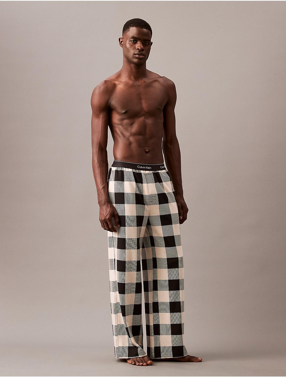 Calvin Klein Mens Modern Cotton Holiday Lounge Pants - Brown - S Product Image