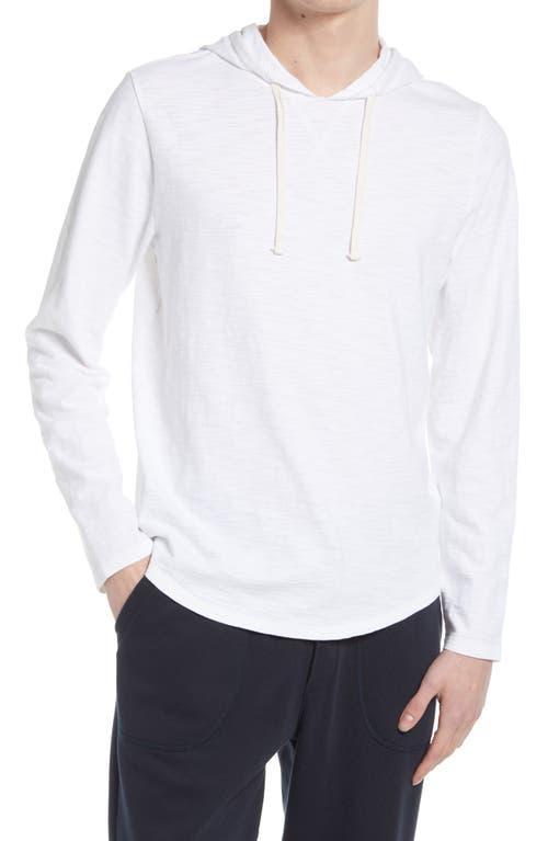 Mens Solid Slub Popover Hoodie Product Image