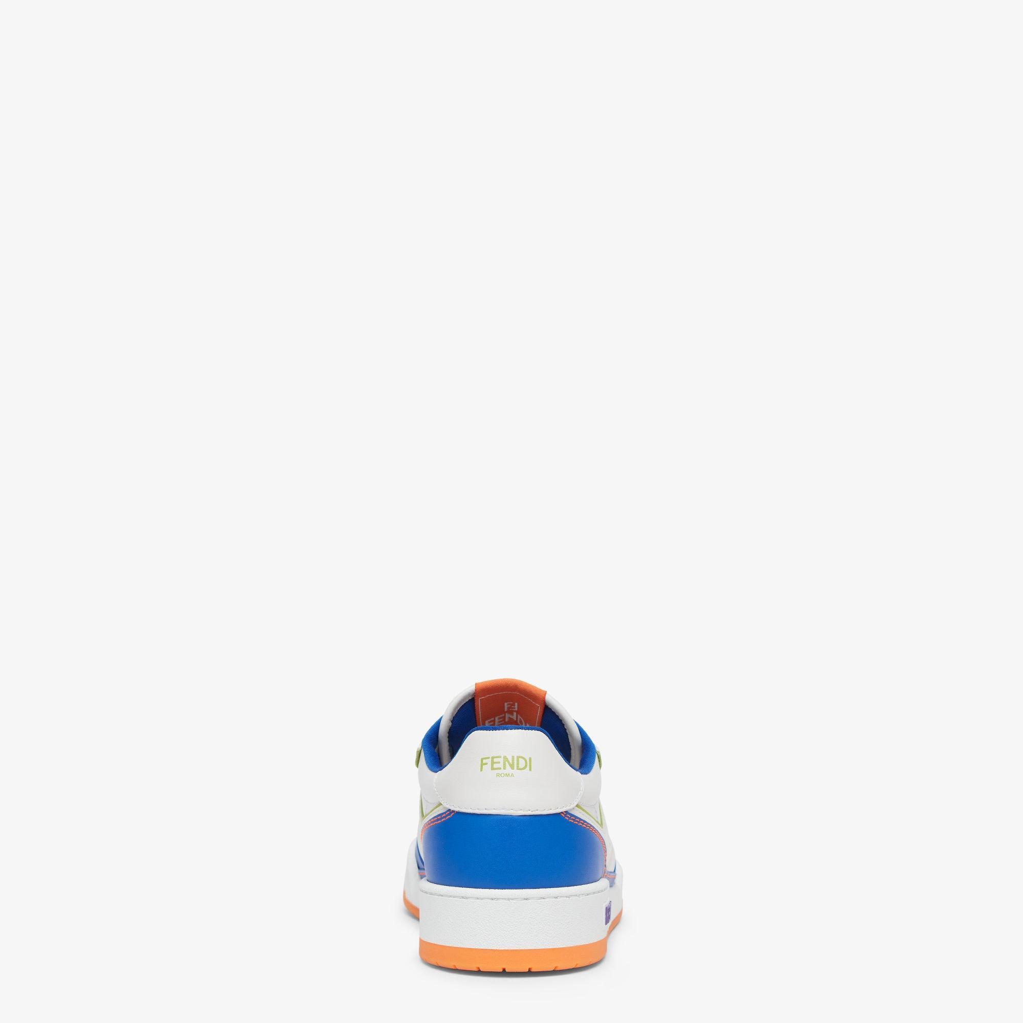 Fendi Match SneakersMulticolor leather low-tops product image