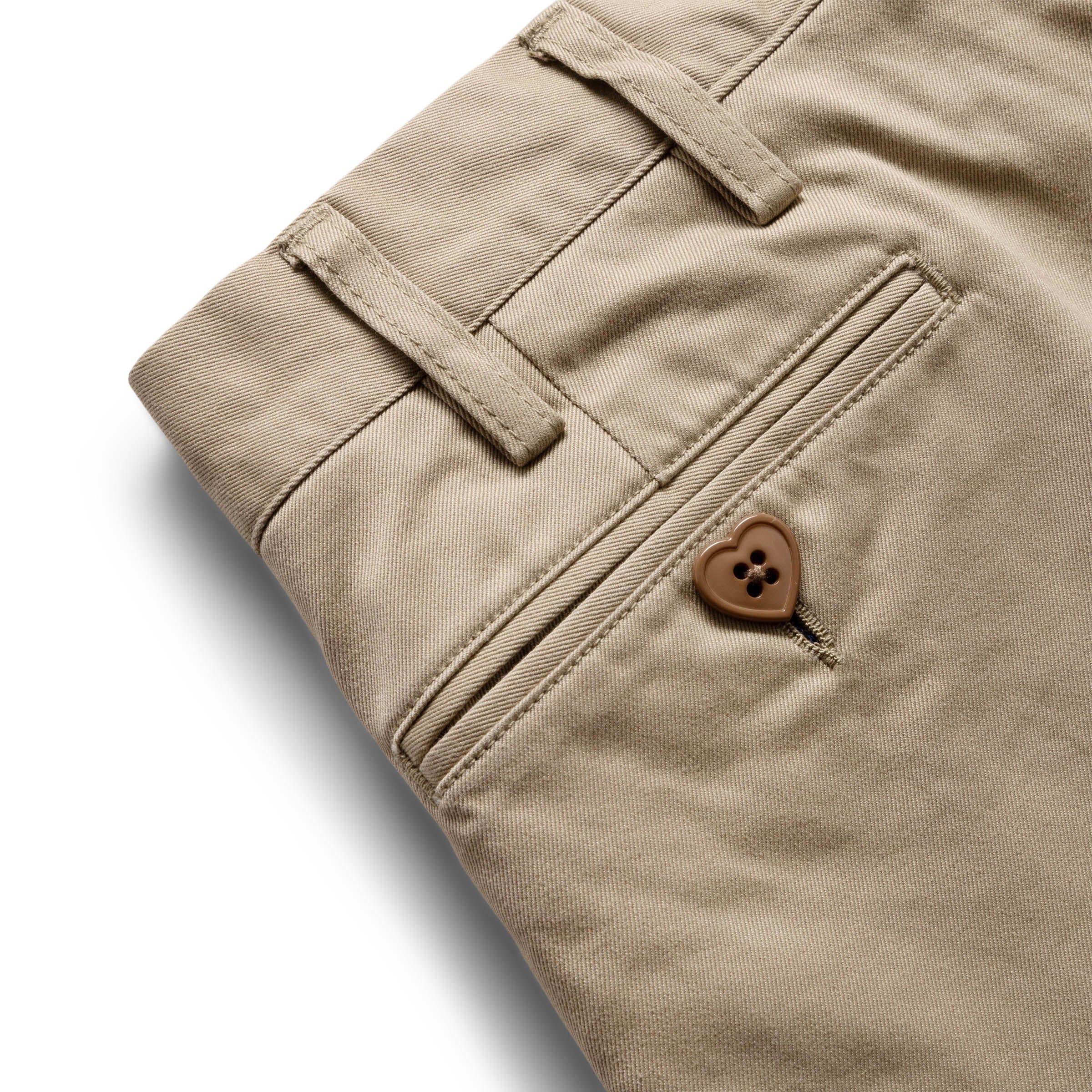 WIDE CROPPED PANTS BEIGE | BODEGA Product Image