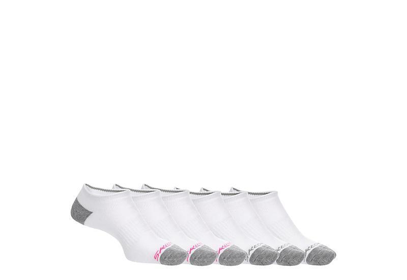 Skechers Womens No Show Socks 6 Pairs Product Image