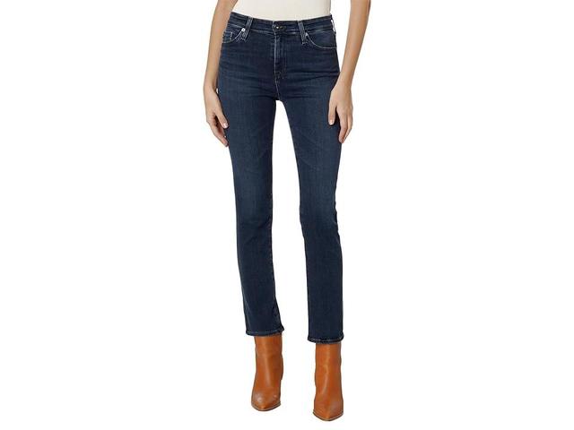 AG Jeans Mari High-Waist Slim Straight Leg Jeans in Empire (Empire) Women's Jeans Product Image