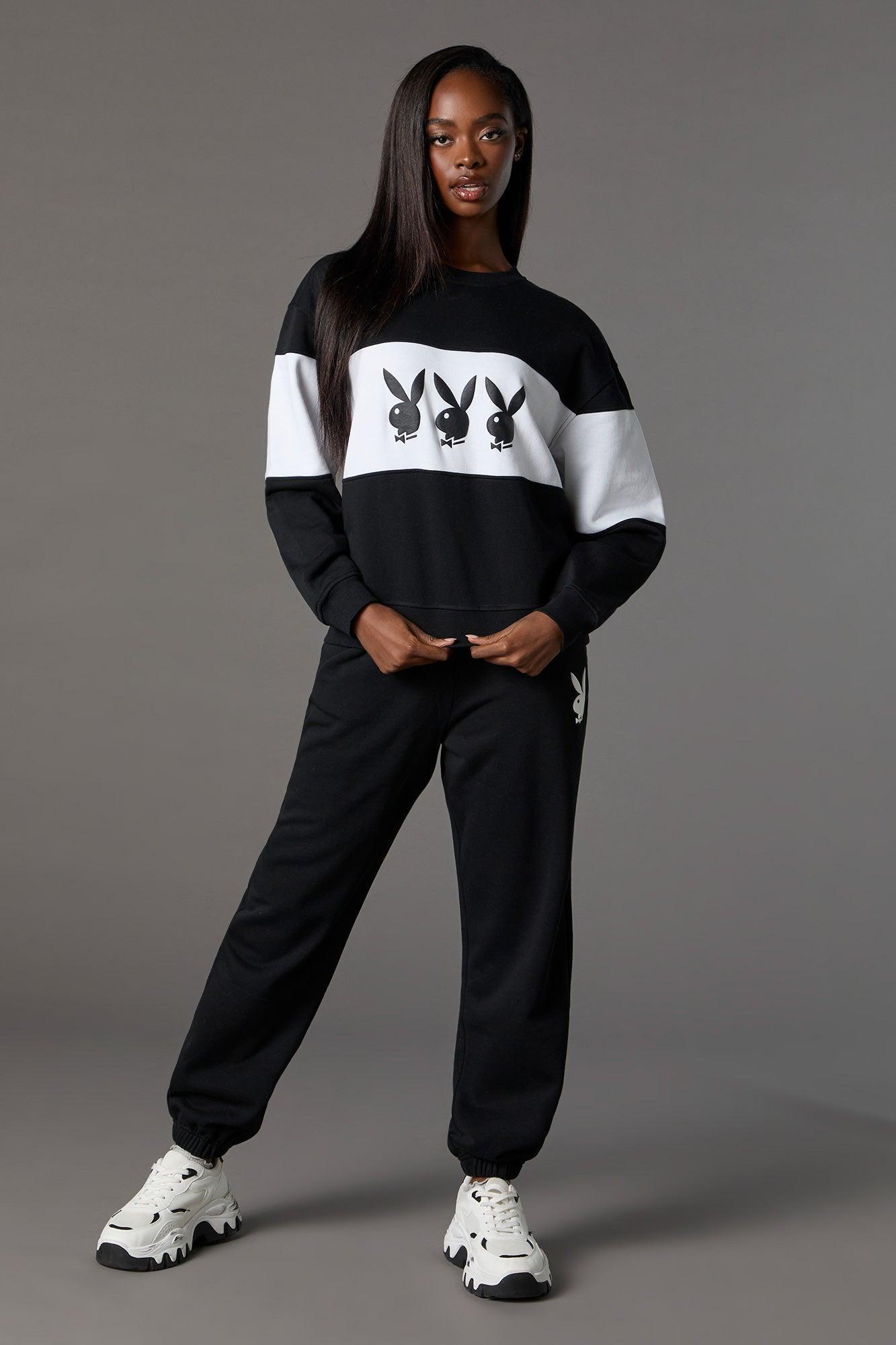 Playboy Graphic Fleece Jogger Female Product Image