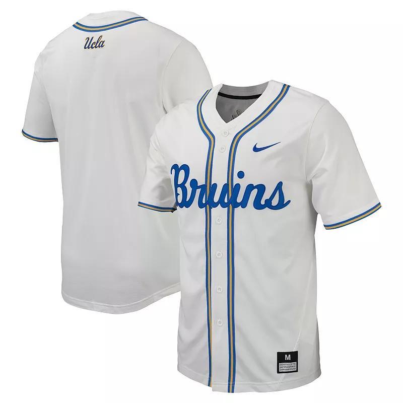 Mens Nike UCLA Bruins Replica Full-Button Baseball Jersey Product Image