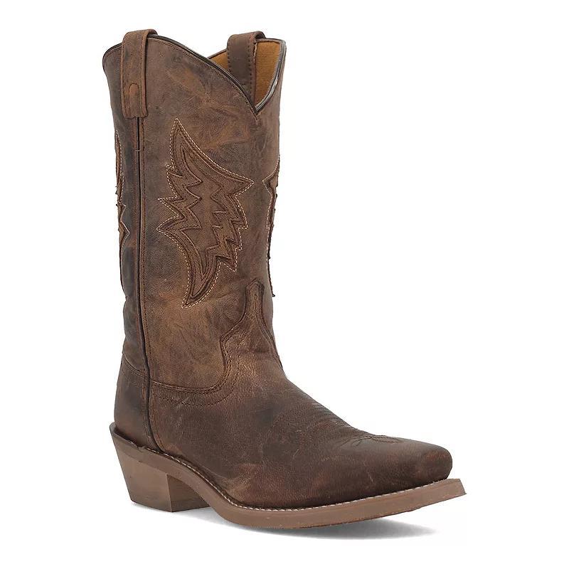 Laredo Nico Mens Leather Cowboy Boots Brown Product Image