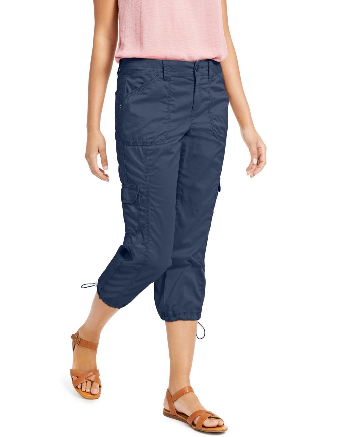 Women's Cargo Capri Pants, 2-24W, Created for Macy's Product Image