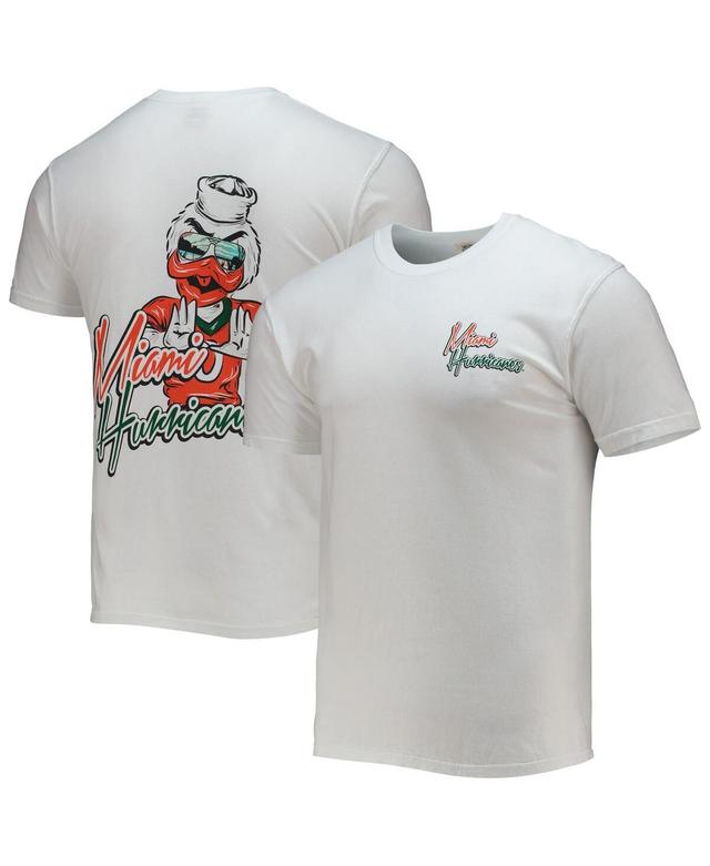 Mens Miami Hurricanes Mascot Bandana T-Shirt Product Image