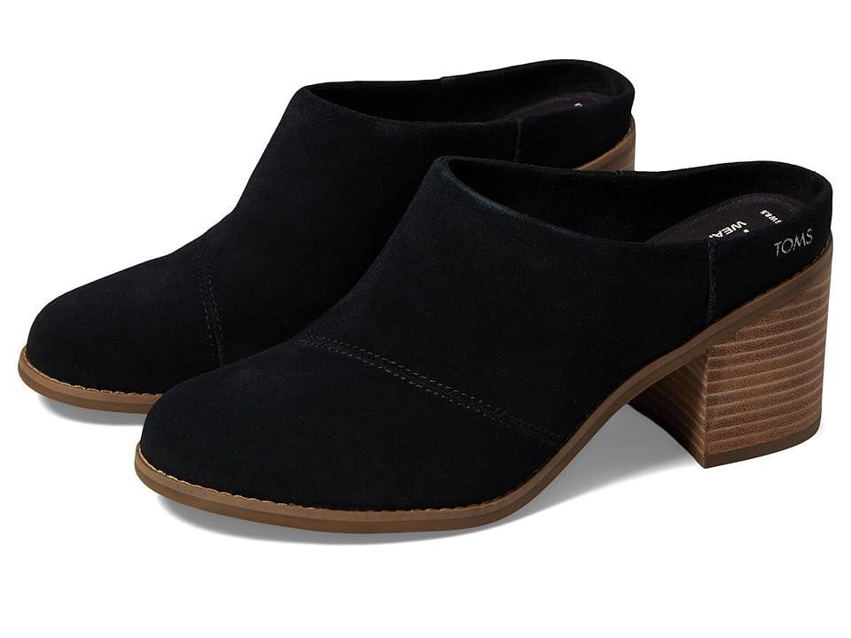 TOMS Evelyn Mule Suede) Women's Shoes Product Image