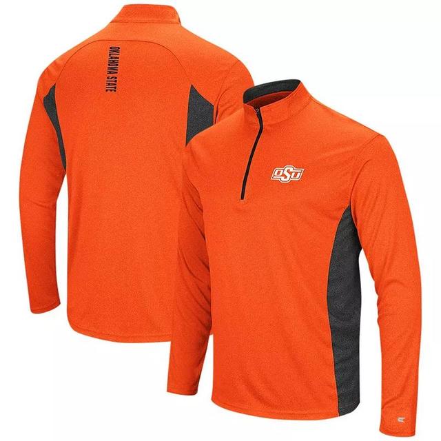 Mens Colosseum Oklahoma State Cowboys Audible Quarter-Zip Windshirt Product Image