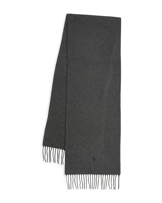 POLO RALPH LAUREN Classic Cashmere Blend Scarf In Avery Heather Product Image