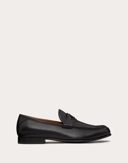 VLOGO THE BOLD EDITION CALFSKIN LEATHER LOAFER Product Image