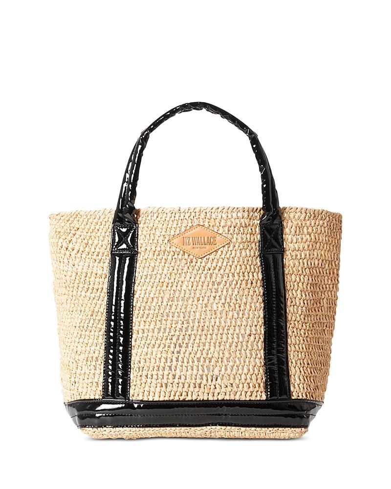 Mz Wallace Small Raffia Tote Product Image