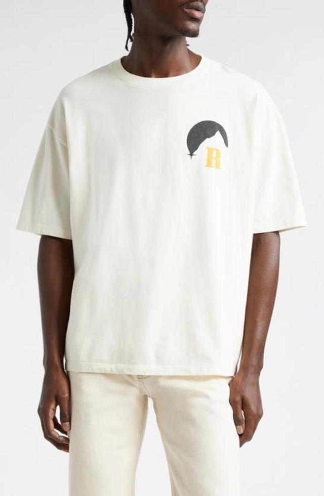 RHUDE T-shirts In White Product Image