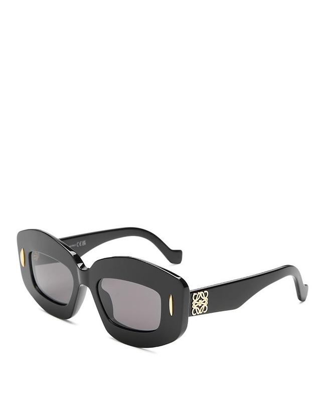 Loewe Chunky Anagram Rectangular Sunglasses, 49mm Product Image