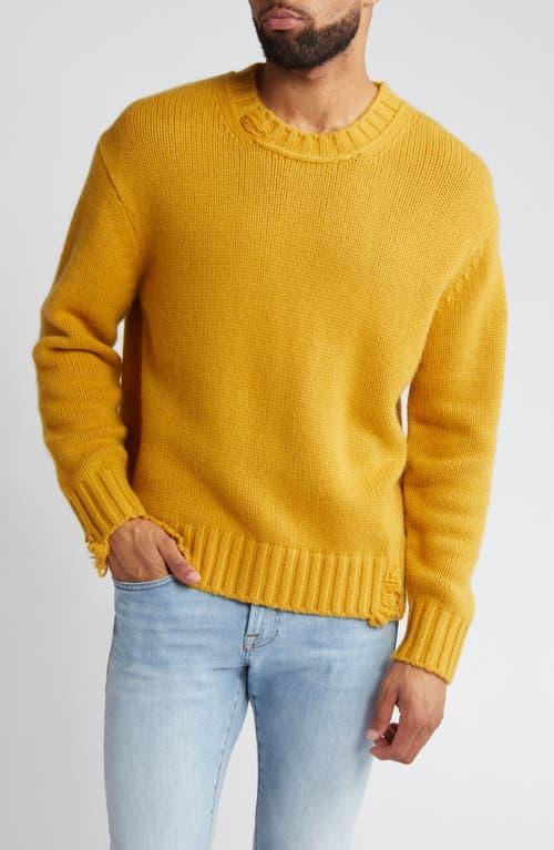 Mens Destroyed Cashmere Sweater Product Image