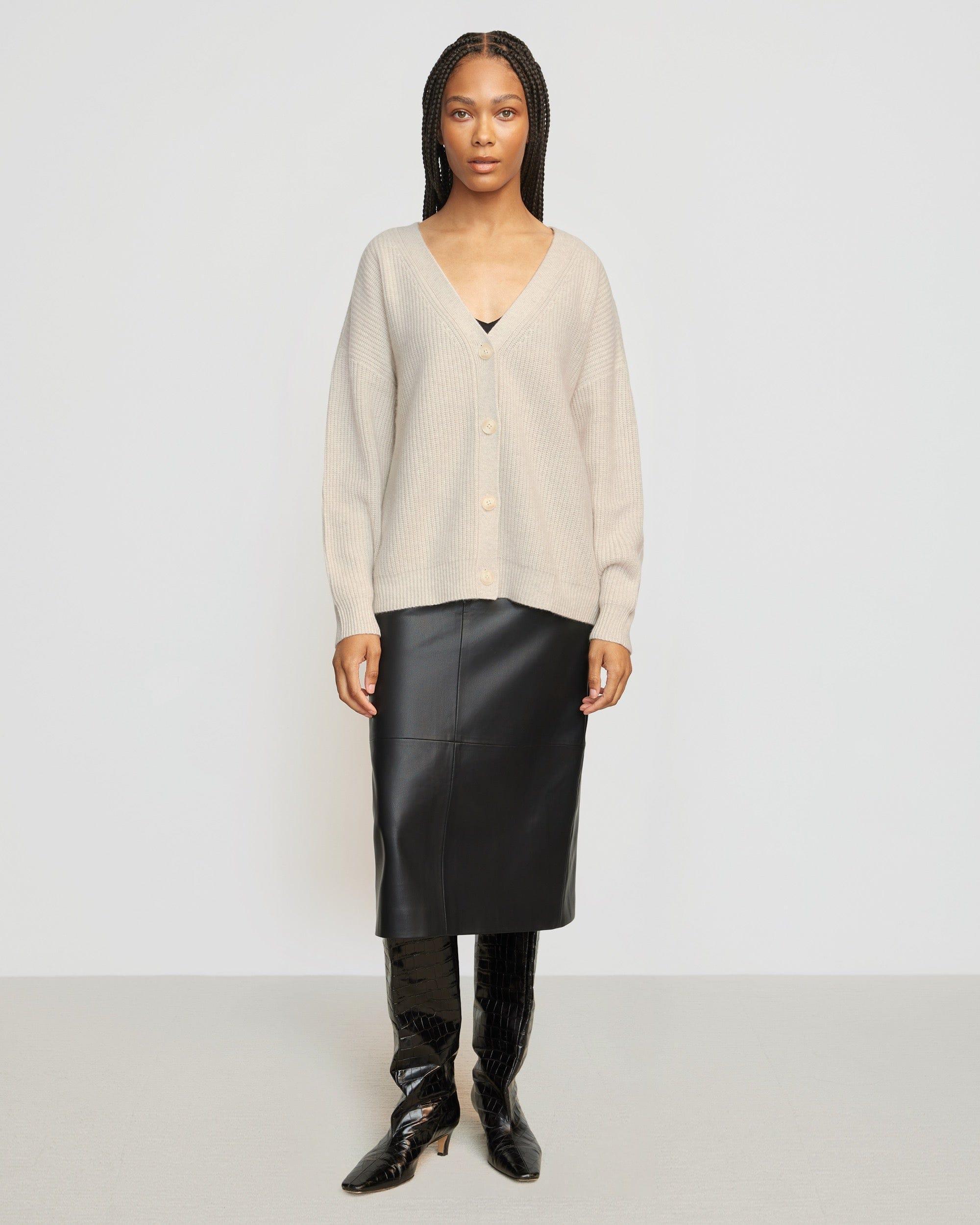 Ola Oversized Cashmere Cardigan Product Image