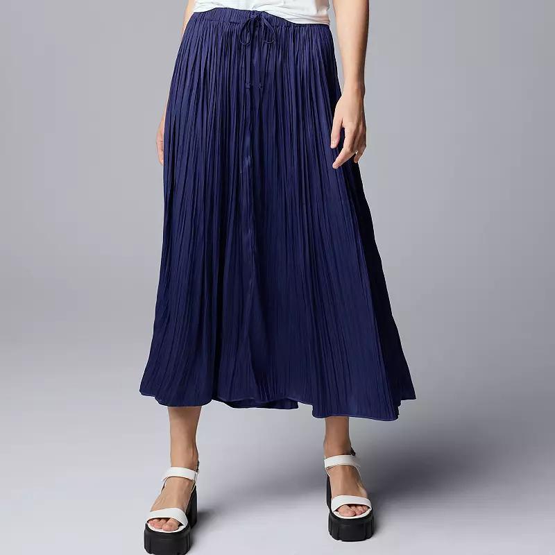 Womens Simply Vera Vera Wang Crinkle Skirt Product Image