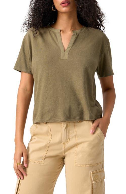 Sanctuary Breezy Linen Blend Peasant Top Product Image