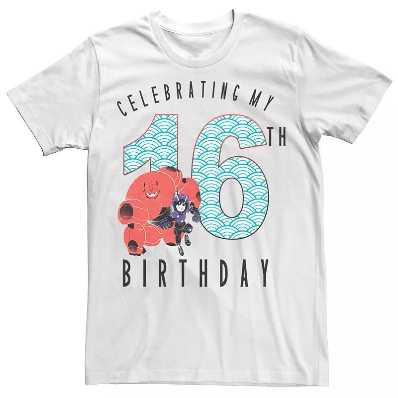 Disneys Big Hero 6 Baymax Hiro 16th Birthday Mens Tee Product Image