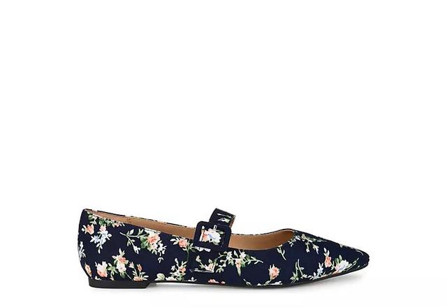 Journee Collection Karissa Womens Flats Blue Product Image