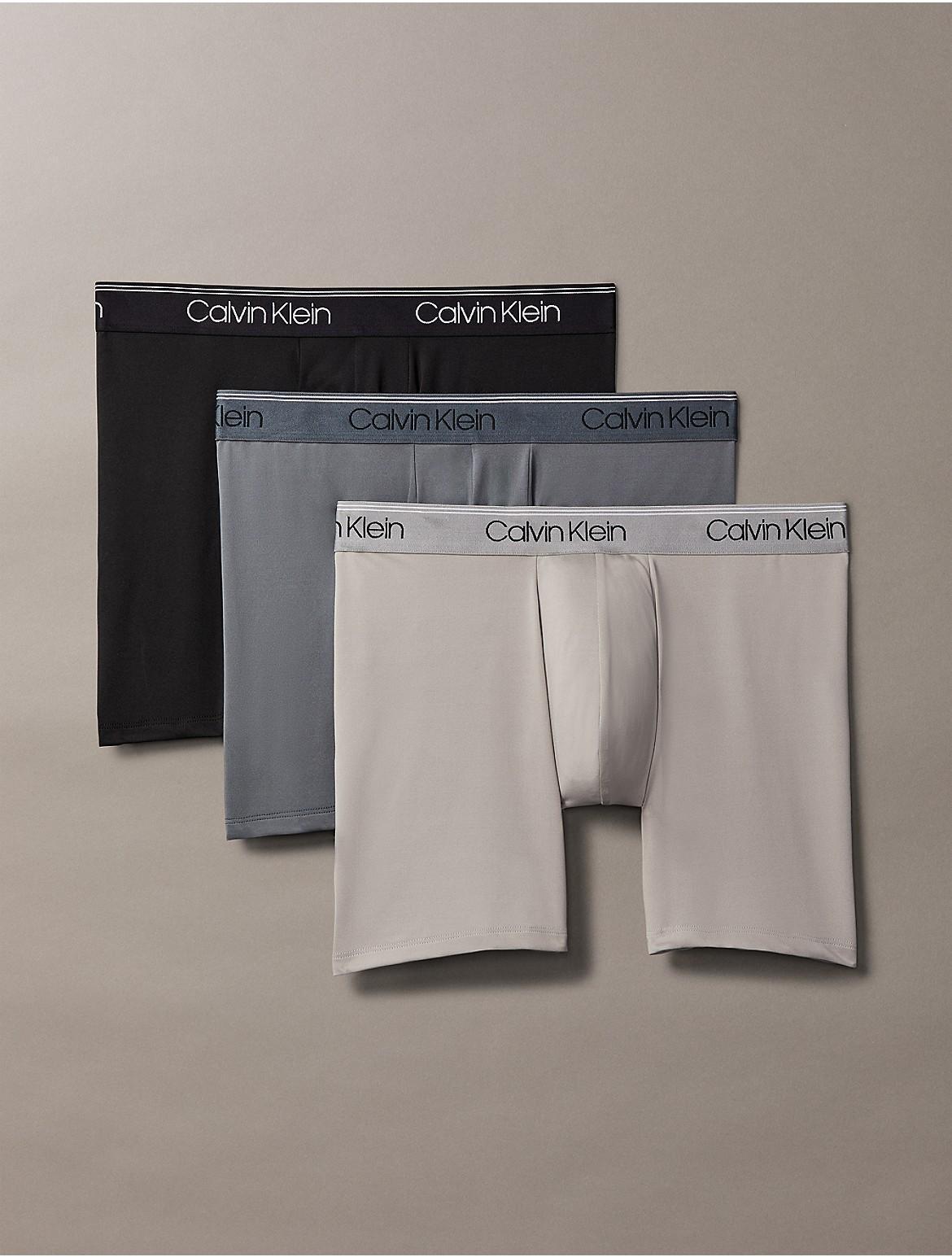 Calvin Klein Mens Micro Stretch 3-Pack Boxer Brief - Multi - L Product Image