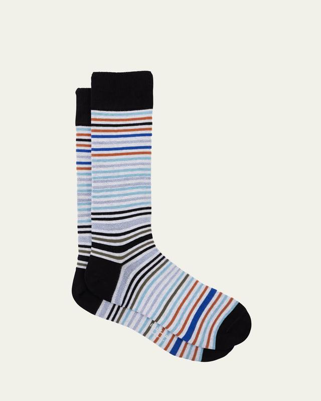 Mens Gavin Stripe Crew Socks Product Image