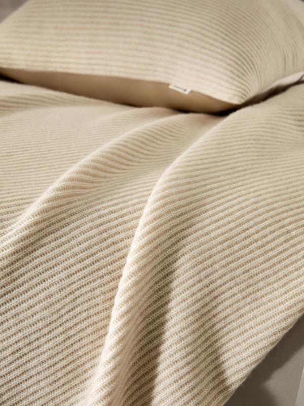 Cashmere Throw With Silk Edging Product Image