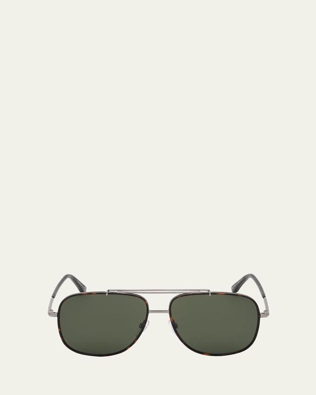 Mens 61MM Geometric Sunglasses Product Image