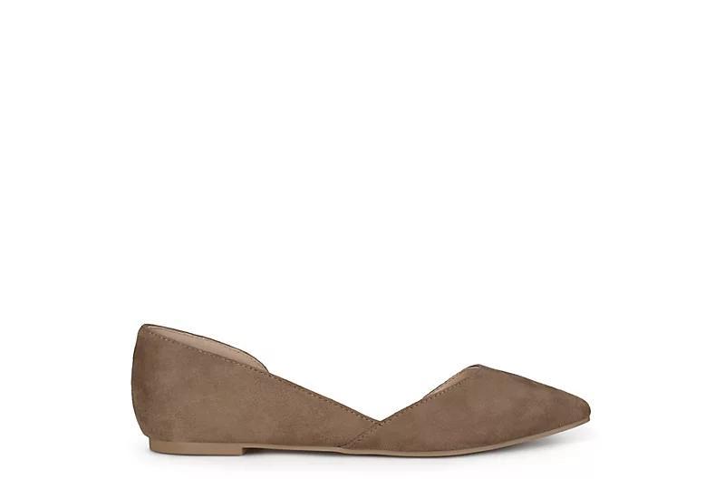 Journee Collection Ester Flat (Nude) Women's Shoes Product Image