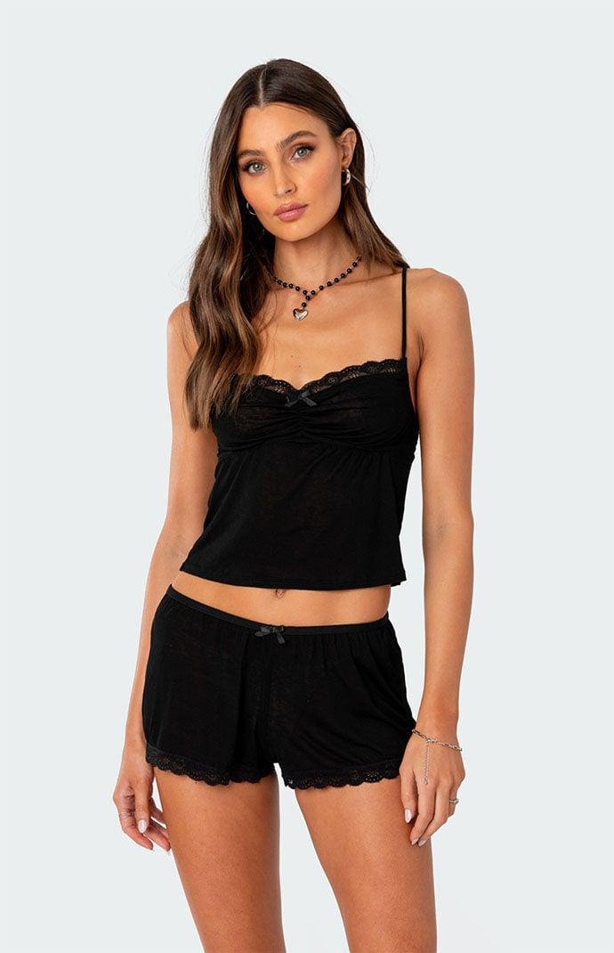 Edikted Women's Carla Ruched Tank Top Product Image