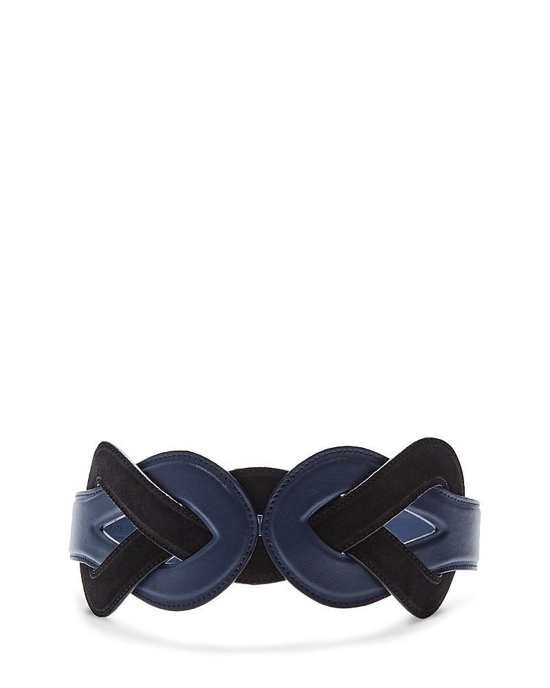 Altuzarra Womens Loopy Suede & Leather Belt Product Image