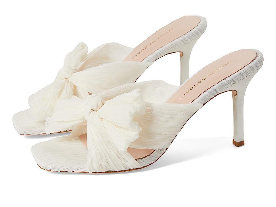 Loeffler Randall Claudia Pleated Skinny Heel Mules  - Size: 11 - Gender: female Product Image