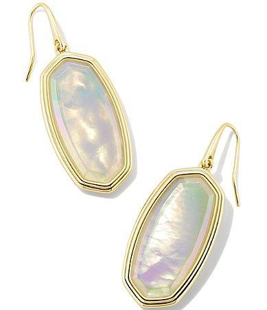 Kendra Scott Elle Frame Drop Earrings Product Image