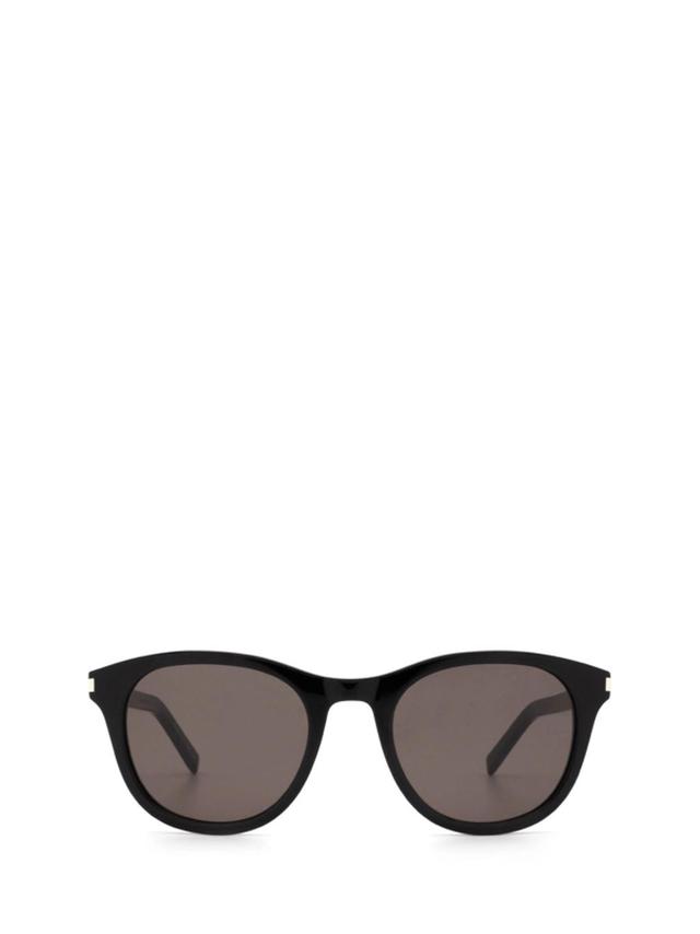 Eyewear Round Frame Sunglasses In Black Product Image