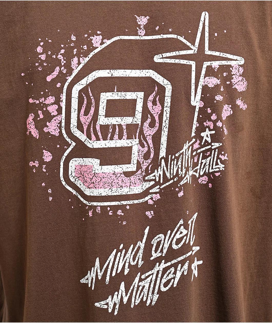 Ninth Hall Mind Over Matter Brown T-Shirt Product Image