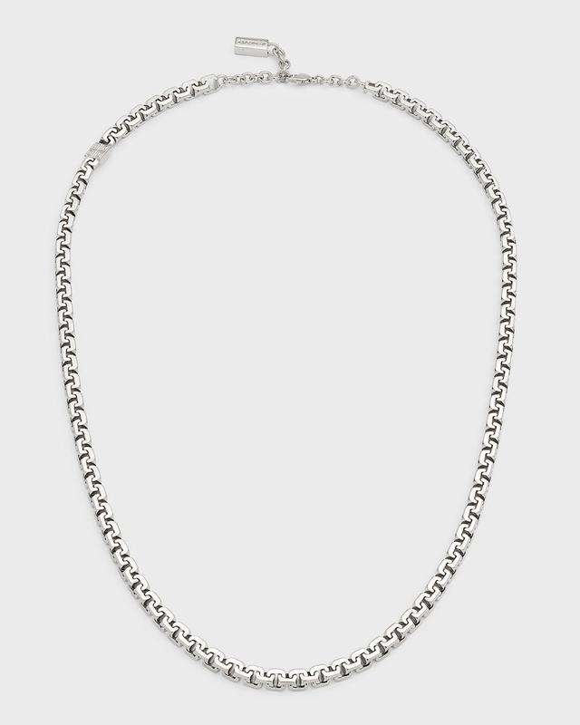 Mens Silvertone Long G-Chain Necklace Product Image