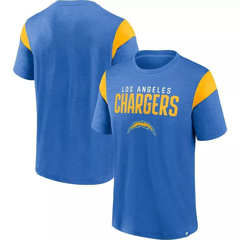 Mens Fanatics Branded Powder Blue Los Angeles Chargers Home Stretch Team T-Shirt Light Blue Product Image