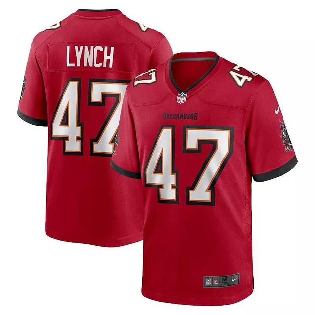 Mens Nike John Lynch Tampa Bay Buccaneers Retired Player Game Jersey Product Image