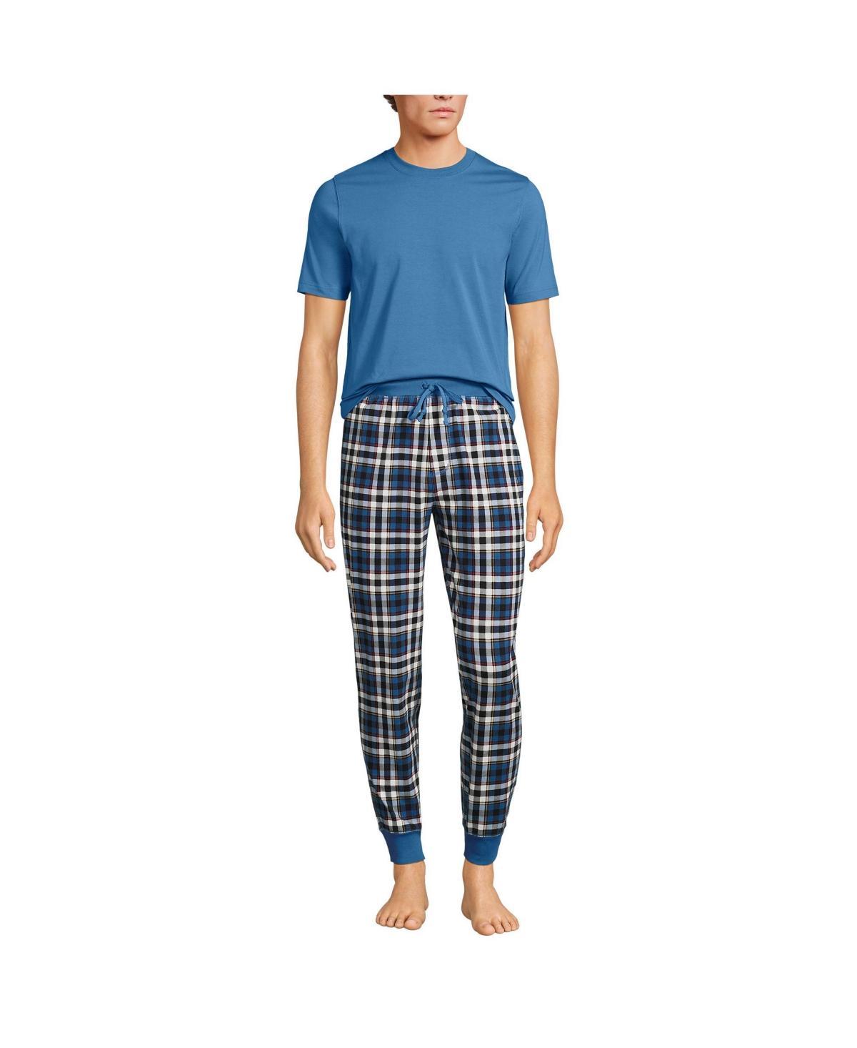 Mens Lands End Jersey Pajama Sleep Set Product Image