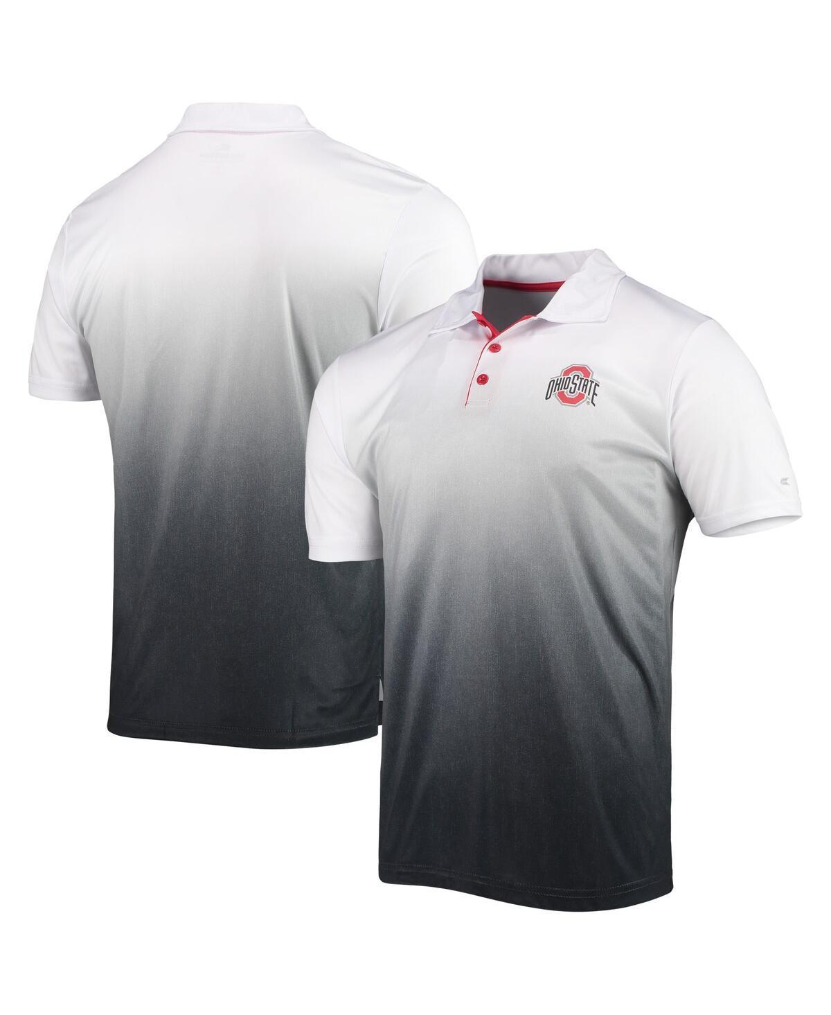 Mens Colosseum Gray Ohio State Buckeyes Magic Polo Product Image