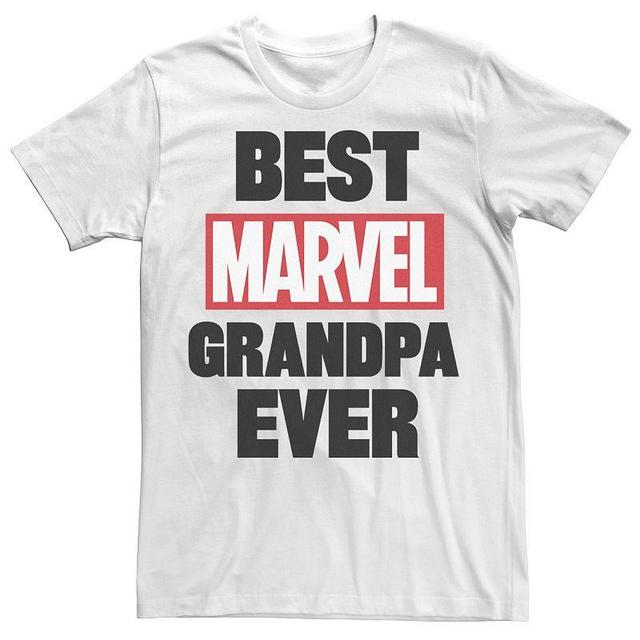 Mens Marvel Best Marvel Grandpa Graphic Tee Product Image