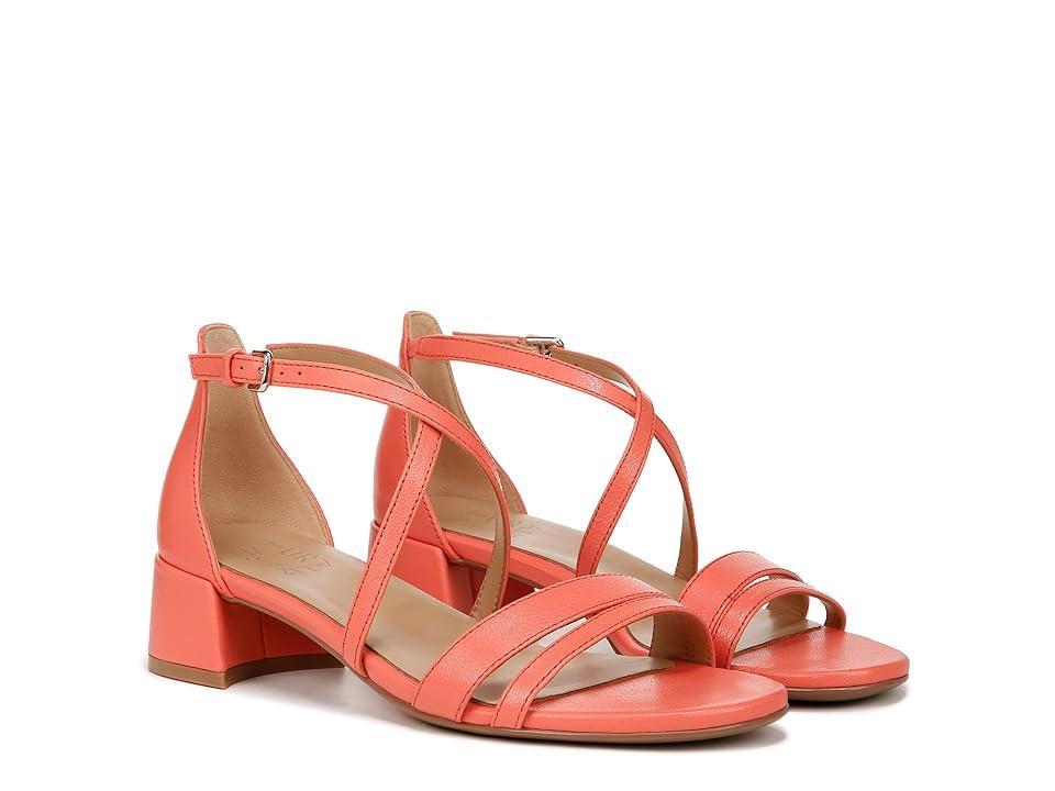 Naturalizer June Ankle Straps (Apricot Blush Leather) Women's Sandals Product Image