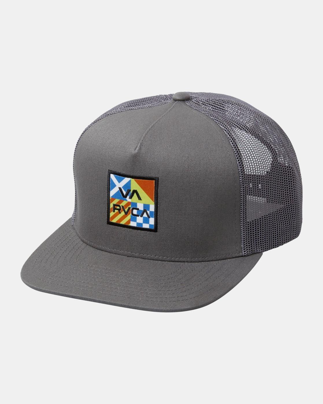 VA All The Way Print Trucker Hat - Charcoal Product Image