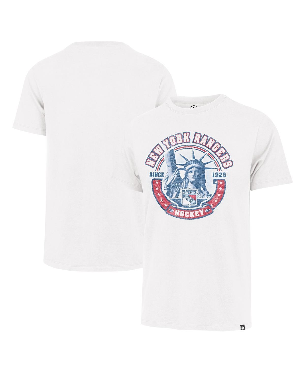 47 Brand Mens New York Rangers Regional Localized Franklin T-Shirt Product Image