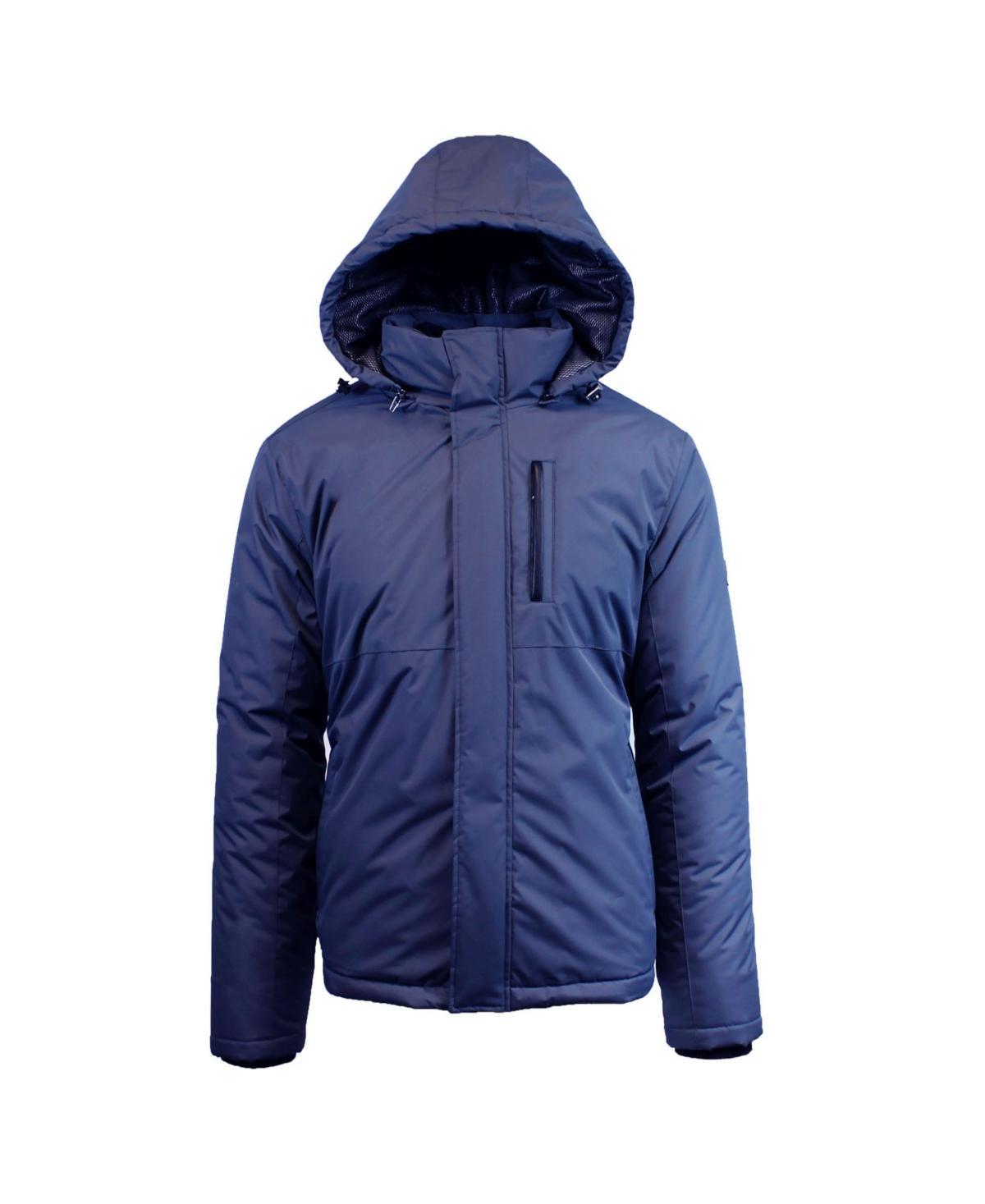 Spire By Galaxy Mens Heavyweight Presidential Tech Jacket with Detachable Hood Product Image